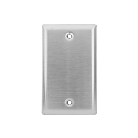 Lowell Wall Plate 1g SS, PK10 S1